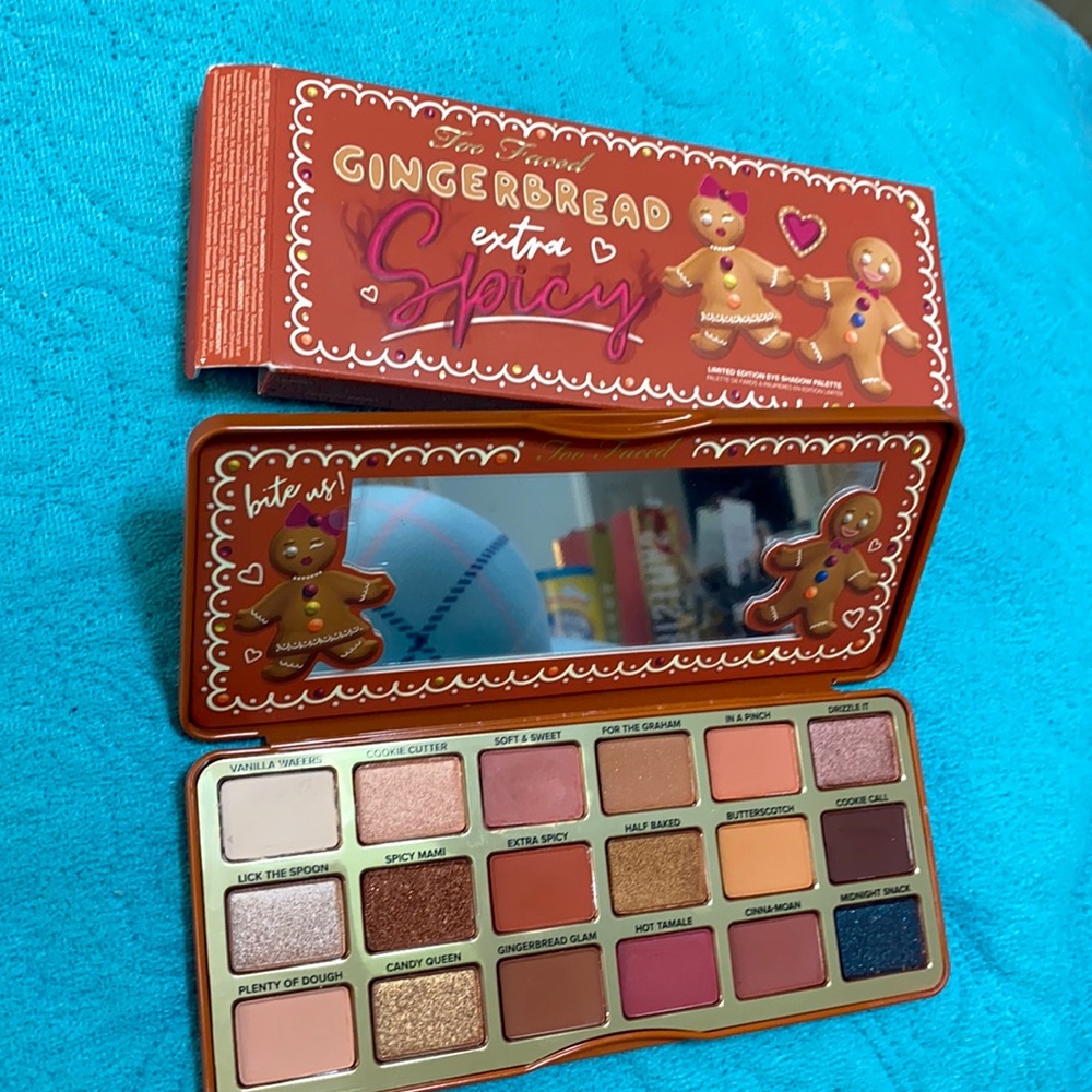 Too Faced Gingerbread Extra Spicy Palette